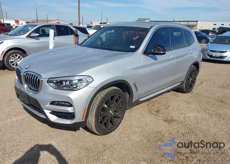 2021 BMW X3 Sdrive30I from USA, damaged, VIN 5UXTY3C00M9F16090